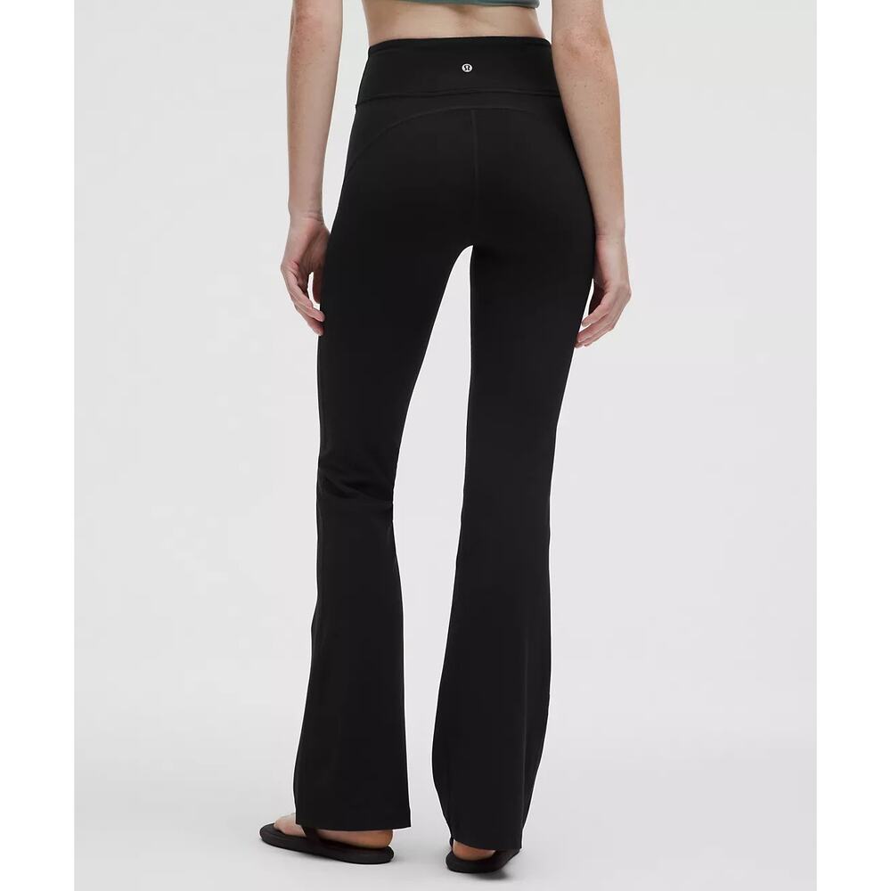 New LULULEMON Groove Super-High-Rise Flare Nulu Pant Sz 4 - Picture 9 of 12
